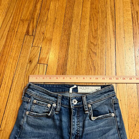 Rag & Bone Jeans Womens 23 Cate Mid Rise Ankle Skinny Blue - Picture 8 of 10